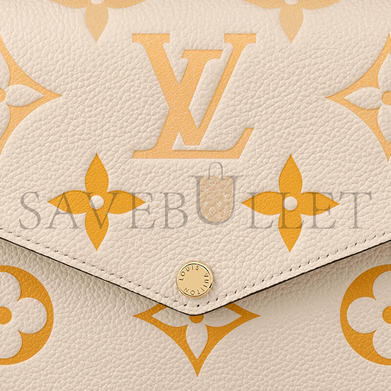 LOUIS VUITTON POCHETTE FÉLICIE M80498 (21*12*3cm)
